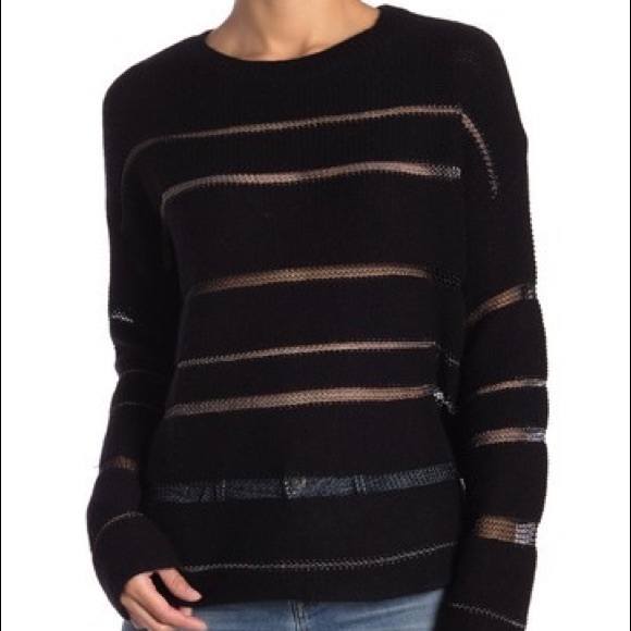 Rails Sweaters - NWOT Rails Daphne Knit Sweater Black Size Large